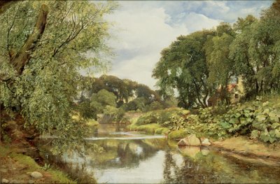 Das Wasser von Leith, 1853 von Horatio McCulloch